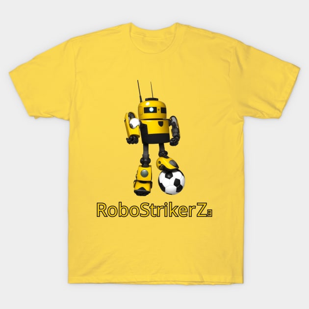 KDRB002 - Soccer Robot RoboStriker Z3 (Front Only) T-Shirt by Tee Vibes Co.